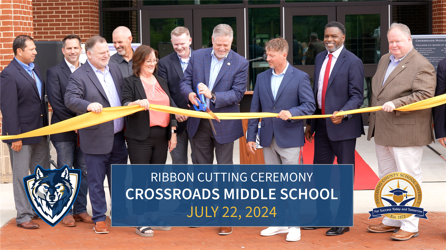 Official Grand Opening Crossroads Middle School